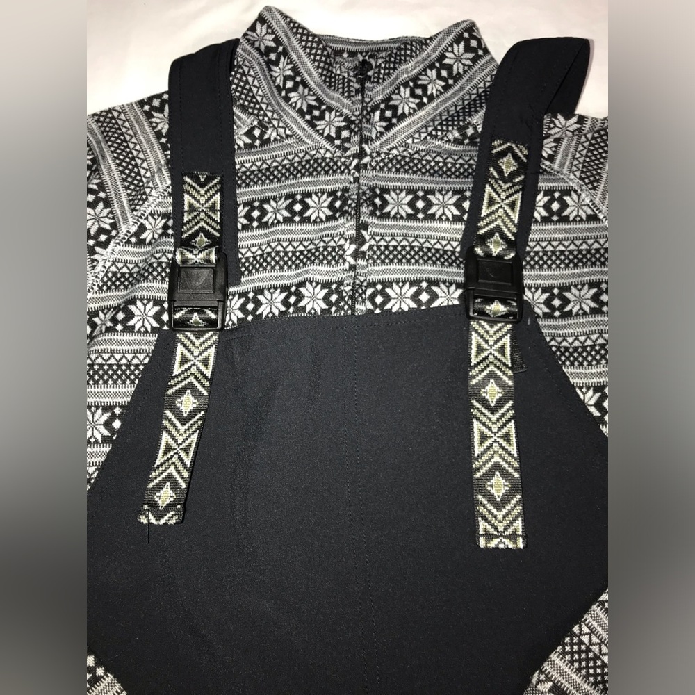 KAVU Black Overalls + Kavu top with Geometric Straps - Picture 16 of 16